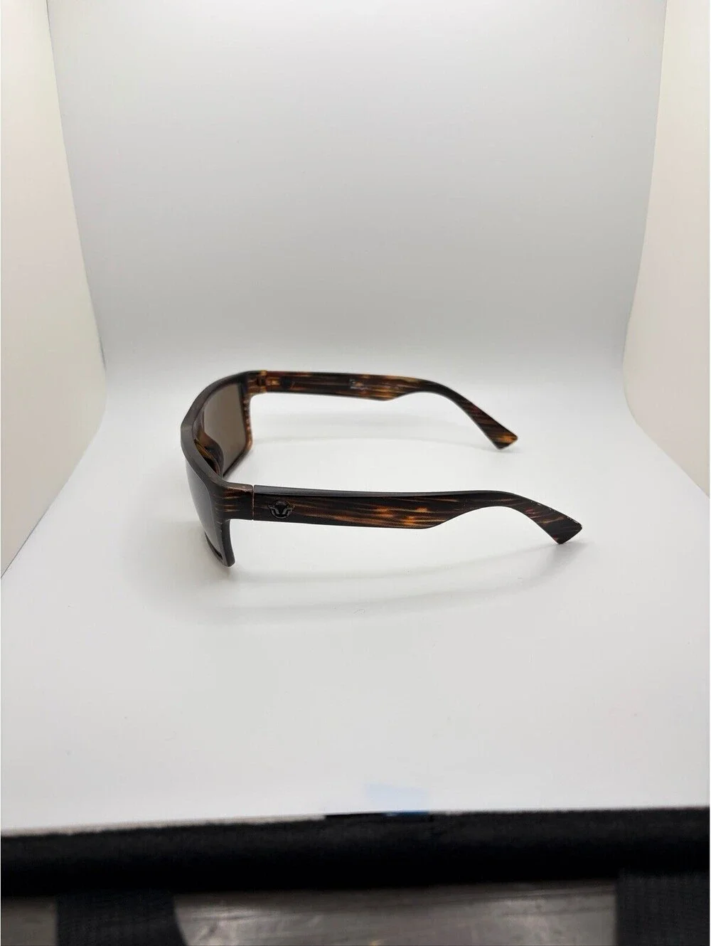 Unsinkable Polarized Echo Cedar/Brown Sunglasses Wood Grain Frames Brown Lense